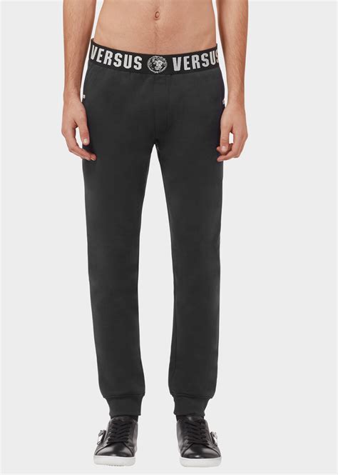 versace versus mens sweatpants|Versace pants men's.